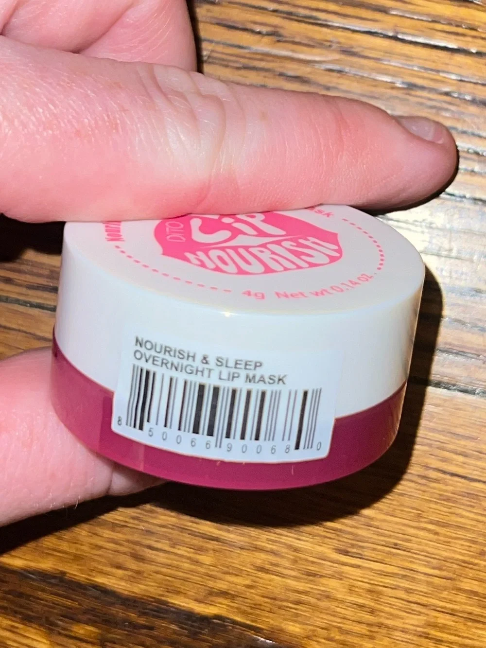 NWT dito nourish and sleep overnight lip mask